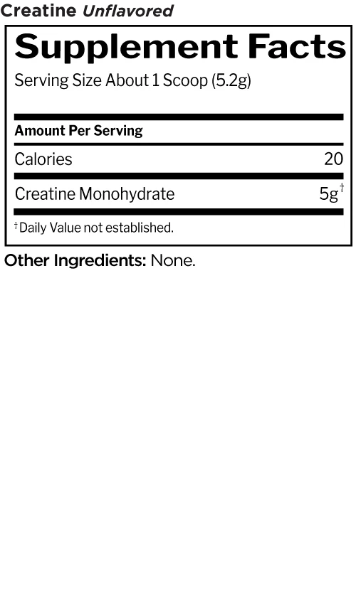 Rule 1 - Creatine 30/75 Serves