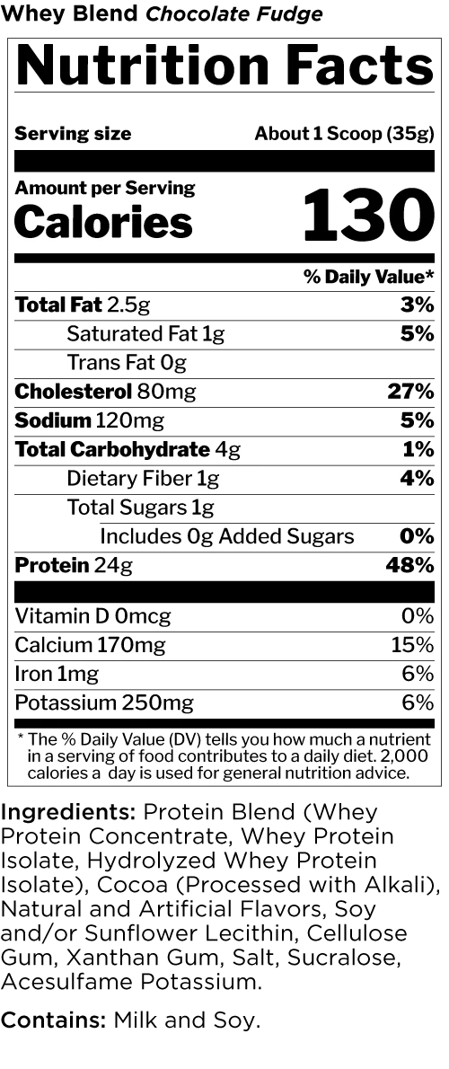 RULE 1 - WHEY BLEND 14 SERVE (1LB)
