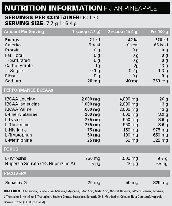 EHP LABS - BEYOND BCAA+EAA INTRA-WORKOUT