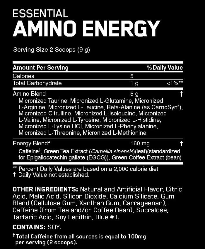 Optimum Nutrition - ESSENTIAL AMINO ENERGY