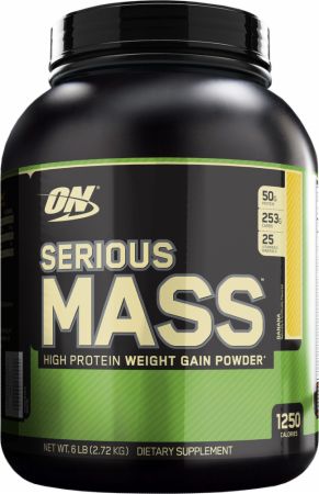 OPTIMUM NUTRITION SERIOUS MASS 6LB/12LB