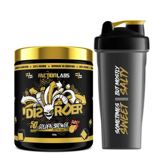 FACTION LABS - DISORDER PRE-WORKOUT 50 SERVE