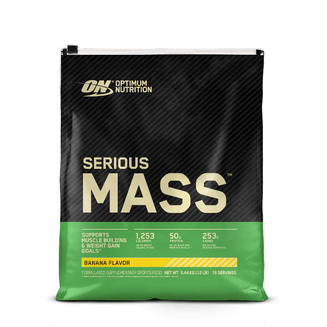 OPTIMUM NUTRITION SERIOUS MASS 6LB/12LB