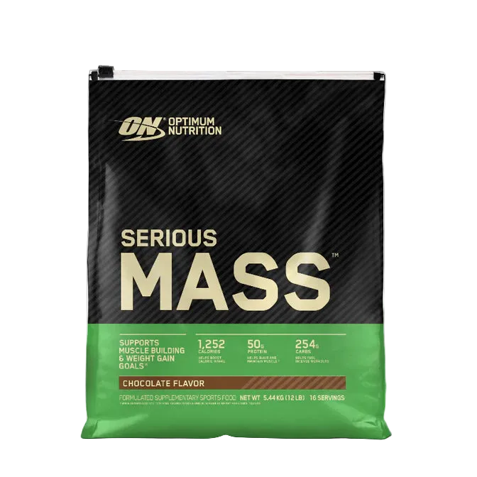OPTIMUM NUTRITION SERIOUS MASS 6LB/12LB