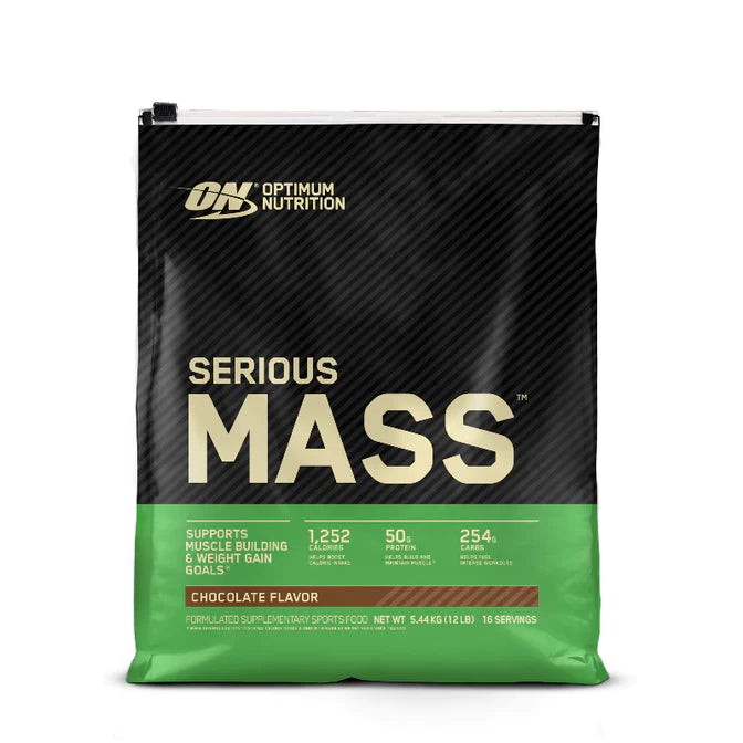 OPTIMUM NUTRITION SERIOUS MASS 6LB/12LB